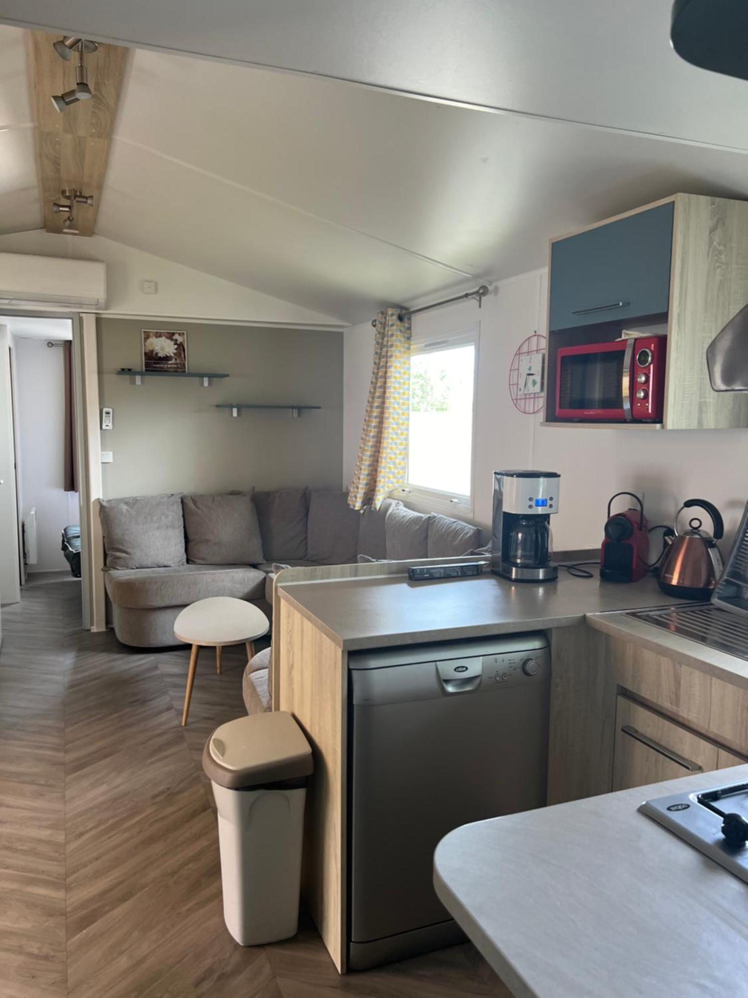 Mobilhome La Carabasse Vias Plage Exterior foto